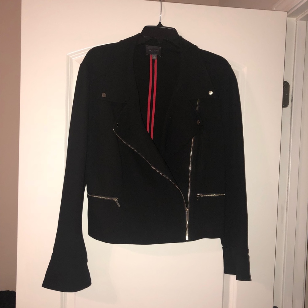 NWOT The Limited asymmetrical zip jacket